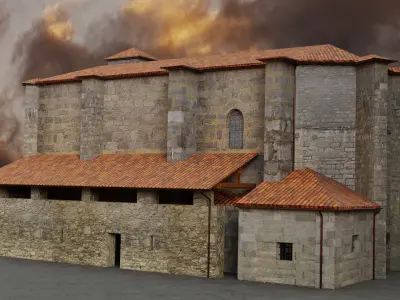 Larraul Church 3D model