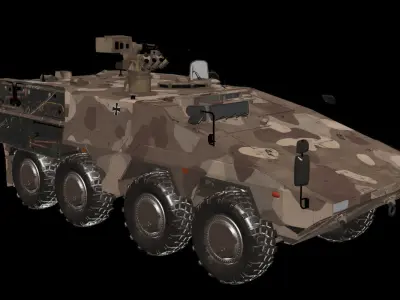 APC Boxer Desert Clean 3D model