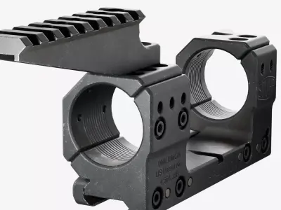 SPUHR SP-4001C Scope mount 34mm Low-poly 3D model