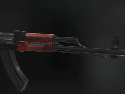 3d model for game Low-poly 3D model