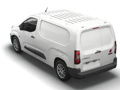 Fiat E-Doblo LWB Van 511 2023 3D model