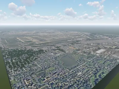 OHare International Airport 3D model