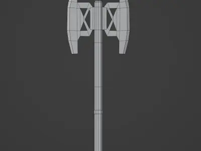 Gimlis battle axe 3D model