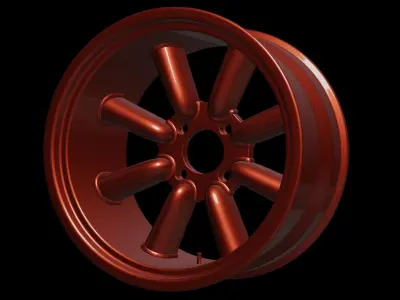 RS Watanabe 8-Spoke Rim 3D model