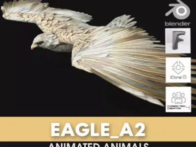 Eagle A2 3D model