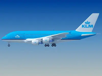 Set of 44 Airlines Textures 3D model