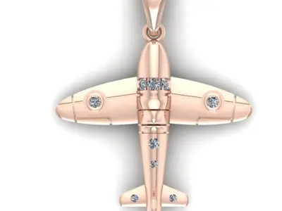 Planes Pendants 3D print model