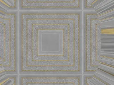 Sci fi gangster palace dome Kit bash 3D model