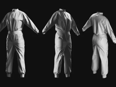 Basemesh Bodysuit Collection 3D model