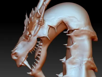 Dragon house 3D model