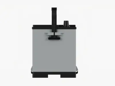 Delphi MaxStart AGM Car Battery 3D model