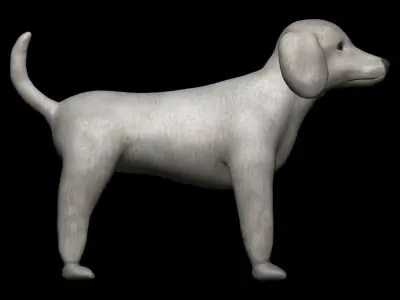 Poodle Dog 3D model