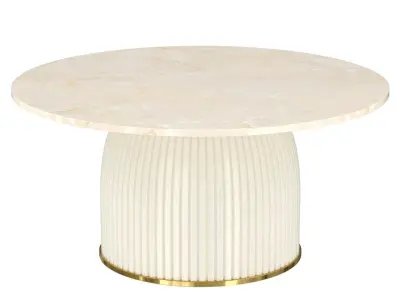 Coffee coctail table Free low-poly 3D model