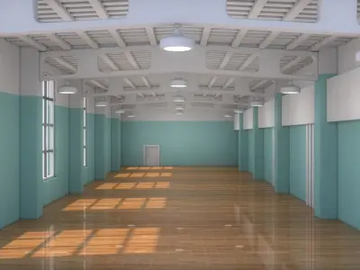 Playground Interior 3D model