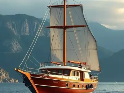 Water Boat 3d 3D model