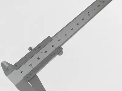 Vernier Caliper 3D model