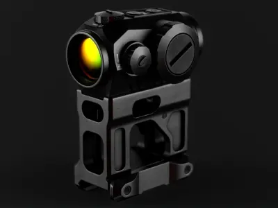 Sig Sauer Romeo5 Red Dot Sight 3D model
