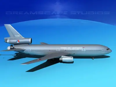 McDonnell Douglas KC-10 Netherlands 3D model