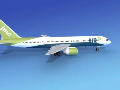 Boeing 757-200 JMC Air 3D model