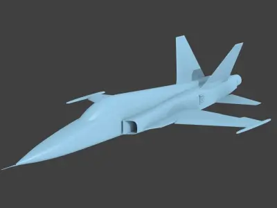 Saeqeh-80 iran f-5e 3D print model