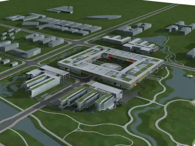 Office Building Collection 100 items Vol1 3D model