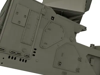 Ground Fire 300 Multi Function Radar 3D model