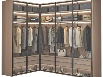 Walk-in Closet 98 part 5 3D model