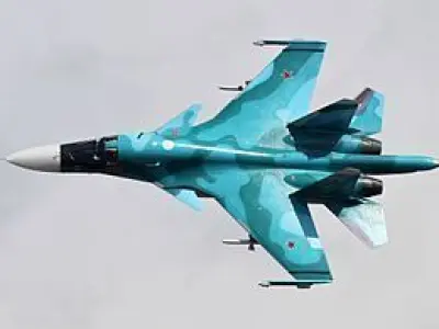 Sukhoi Su-34 3D model