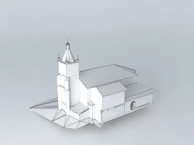 Zerain church Free 3D model