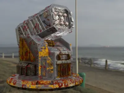  Rocket Launcher 3D model