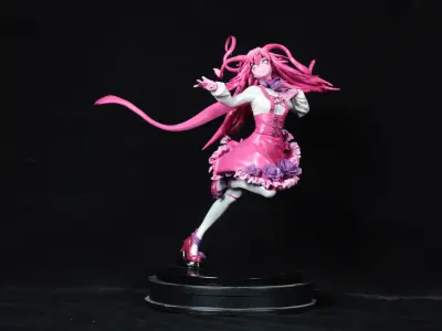 Alien Girl - 3D Print 3D print model