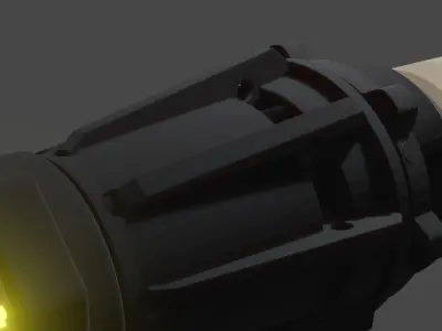 Star Wars Lightsaber--Rey Free 3D model