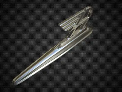 austin logo 3D model