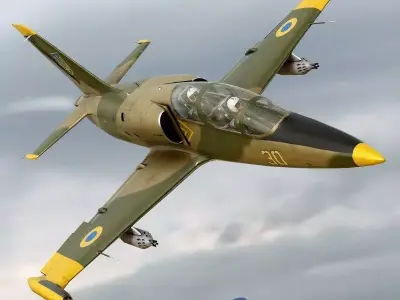 L39 Albatros Low-poly 3D model