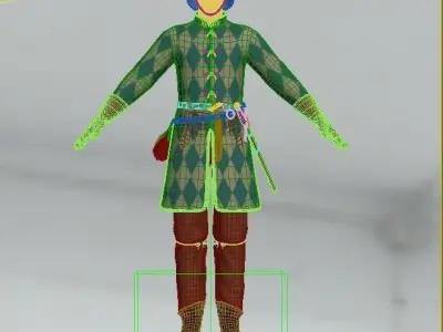 Medieval Soldier 3D model