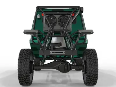 Generic Toyota Land Cruiser Xtreme Perfonmance LC79 2004  3D model