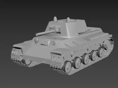 KV-1 1940 3D model