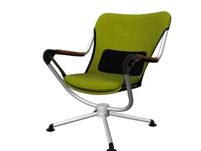Office Chair Free 3D model 9