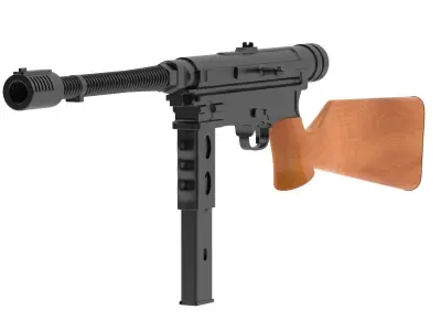 Halcon M-1943 3D model