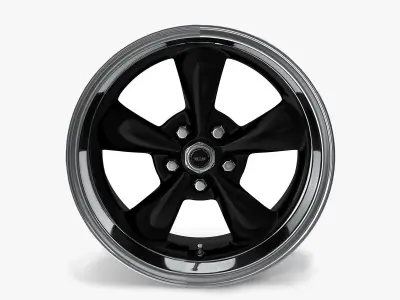 American Racing Torq Thrust M Wheel 17 inch 3D model