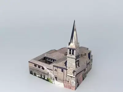 Parroquia Santa María del Palacio Free 3D model