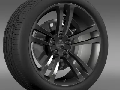 Chrysler 300 SRT8 Core wheel 3D model