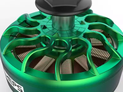 Drone Motor SZ2306 1950KV 3D model