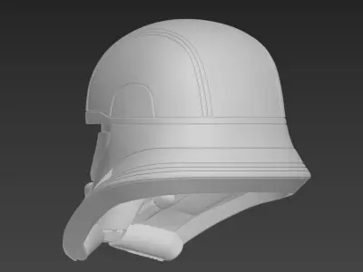 Star Wars The Rise of Skywalker Jet Trooper Helmet 3D print model