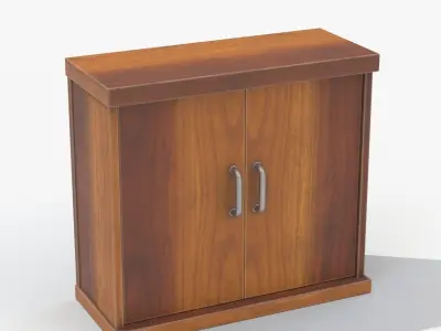 hinged shelf 3D model