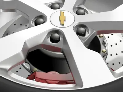 Chevrolet Volt wheel 3D model