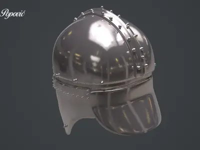 Byzantine Helmet 3D model