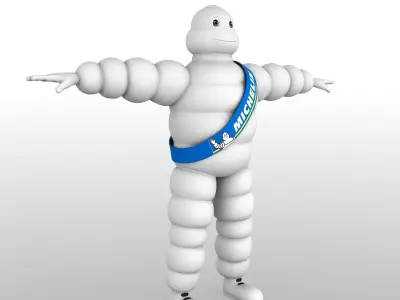 Michelin Mascot 3D model