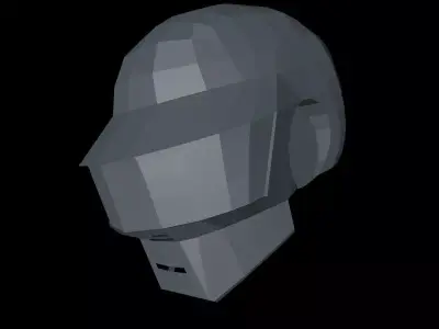 Daft Punk Thomas helmet 3D model 3D model