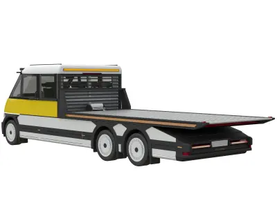 Generic EV Tow truck 3D model